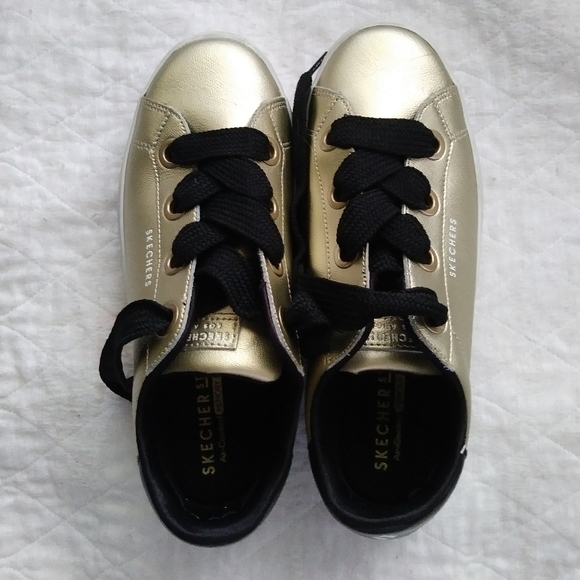 Women's Skechers Sneakers Gold High Street - Picture 6 of 6
